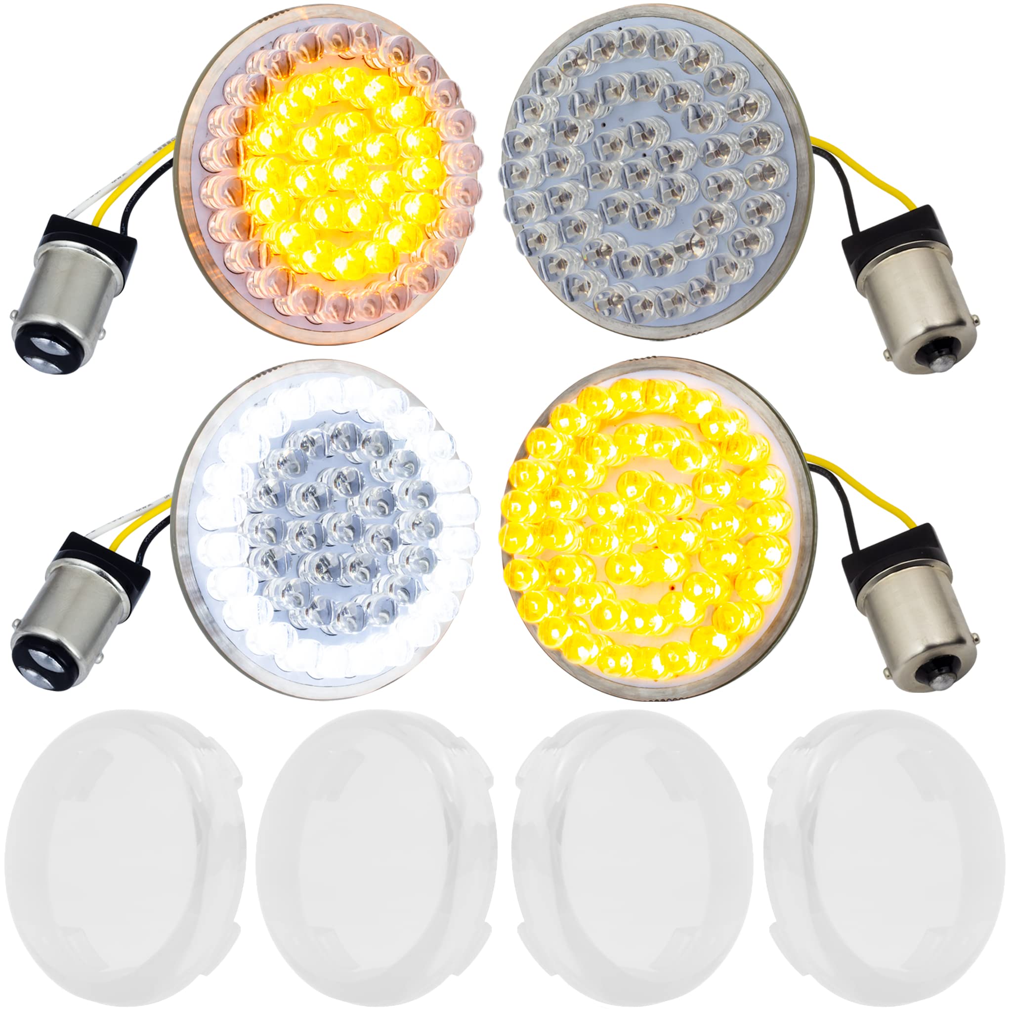 Amazon | Eagle Lights 2インチ LED ウィンカーキット ハーレー